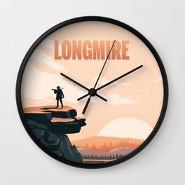 Longmire: Out West Wall Clock