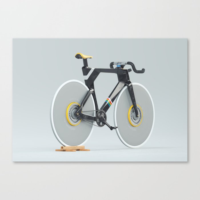 Skateboarding x Cycling Canvas Print