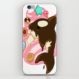 Chocolate Orca iPhone Skin