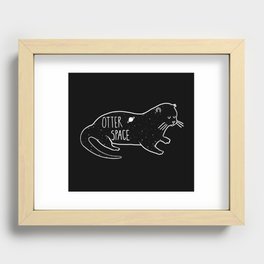Otter Space Recessed Framed Print