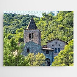 Medieval Gothic Abbey of San Cassiano, Narni, Italy Jigsaw Puzzle