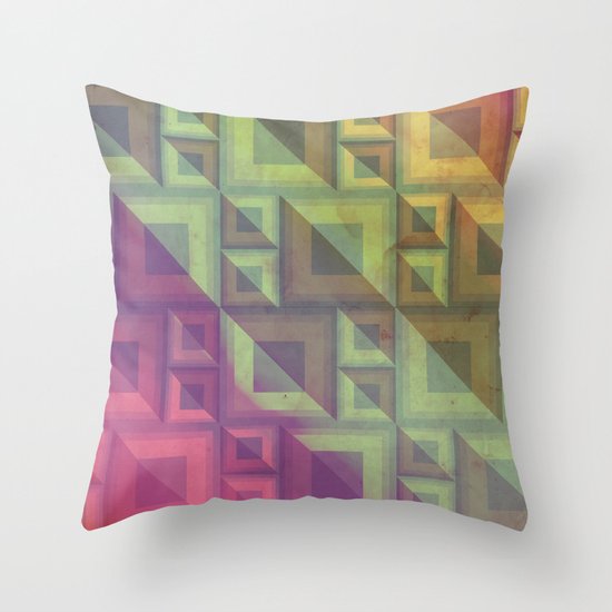 Rainbow Throw Pillow