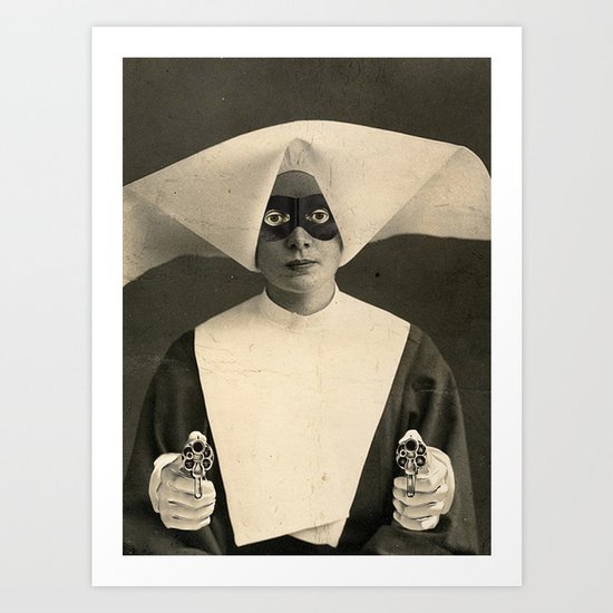 SARCHOTIC: ANOTHER CHEAP TRICK Art Print