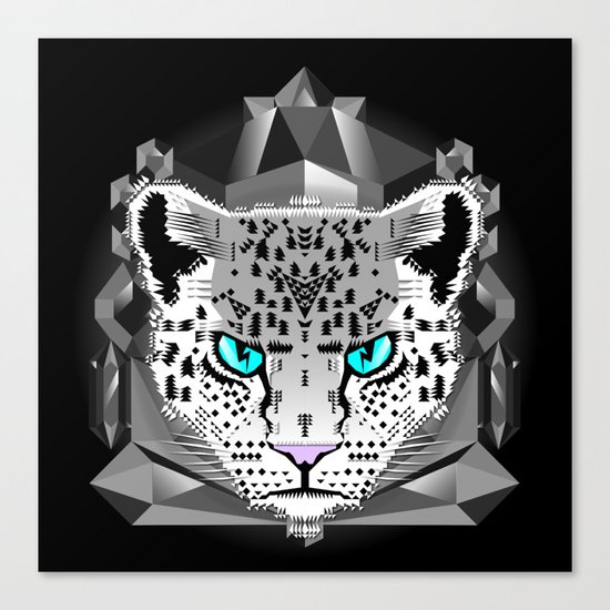 Snow Leopard Canvas Print