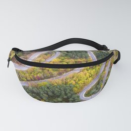 Winding mountain road Fanny Pack