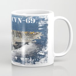 USS Dwight D Eisenhower CVN  US Navy T Shirt Coffee Mug