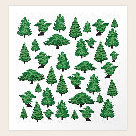 trees Art Print
