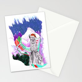 Christmas Llama Stationery Card
