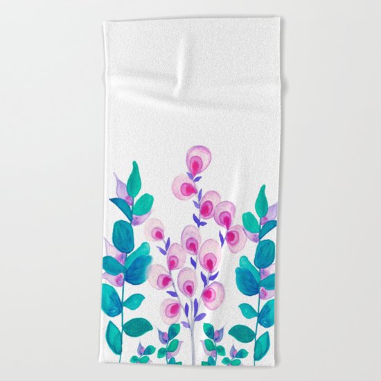 Pink Lady Beach Towel