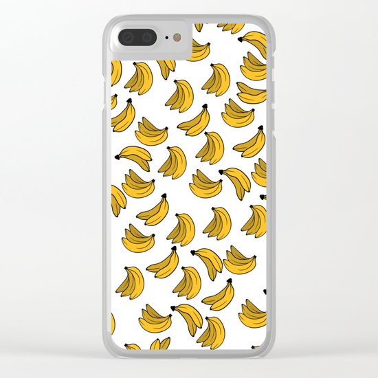 Banana 02 Clear iPhone Case
