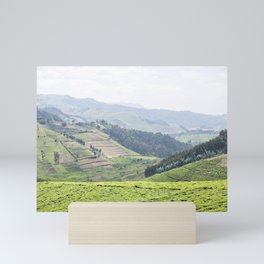 land of a thousand hills::rwanda Mini Art Print