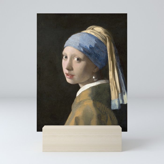 art of johannes vermeer Mini Art Print