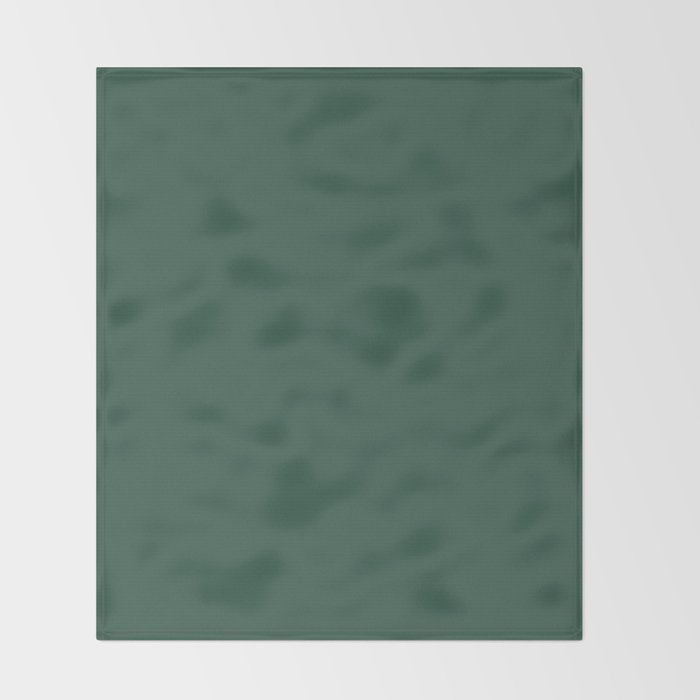 Hunter Green Throw Blanket By Saravalor Society6