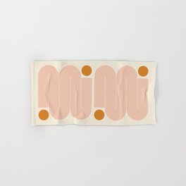 Abstraction_SUN_LINE_ART_Minimalism_002 Hand & Bath Towel