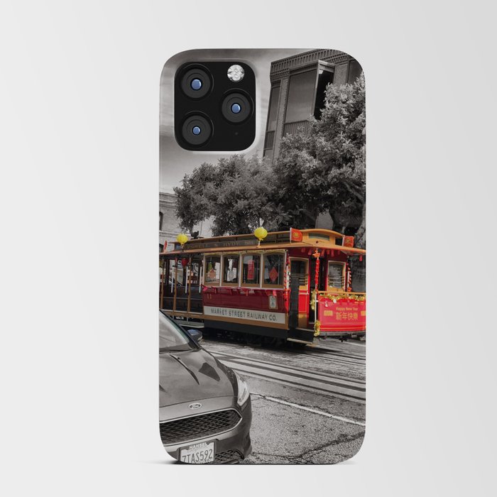 Chinese New Year Cable Cars - San Francisco iPhone Card Case