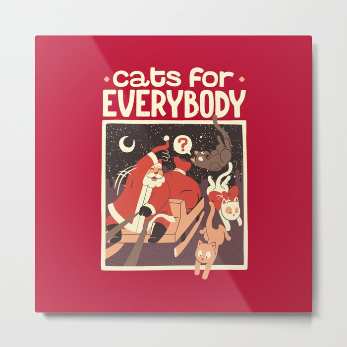 Cats for Everybody Metal Print