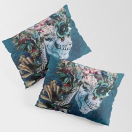 Floral Skull RP Pillow Sham