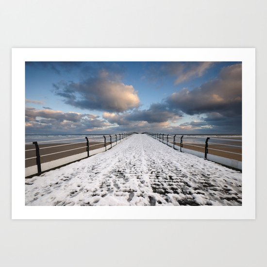 Saltburn by the Sea Art Print