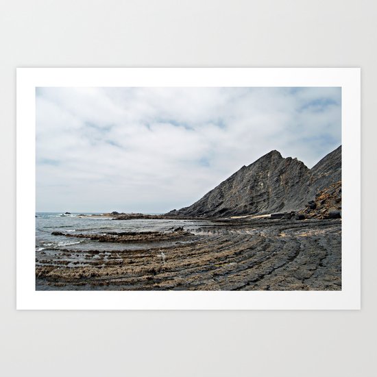 Praia da Amoreira, Portugal Art Print