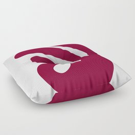 The abstract hand 3 Floor Pillow