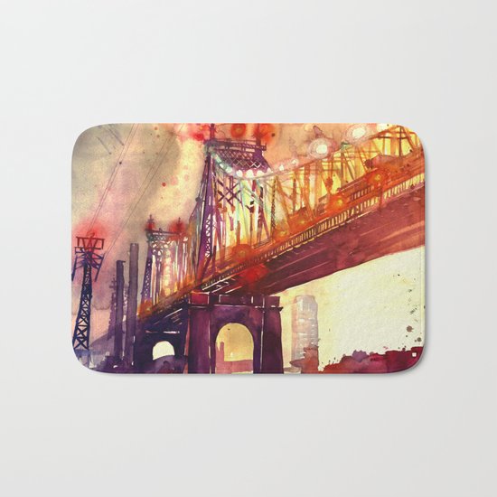 Queensboro Bridge Bath Mat