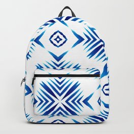 Shibori Blue Watercolour No.15 Backpack