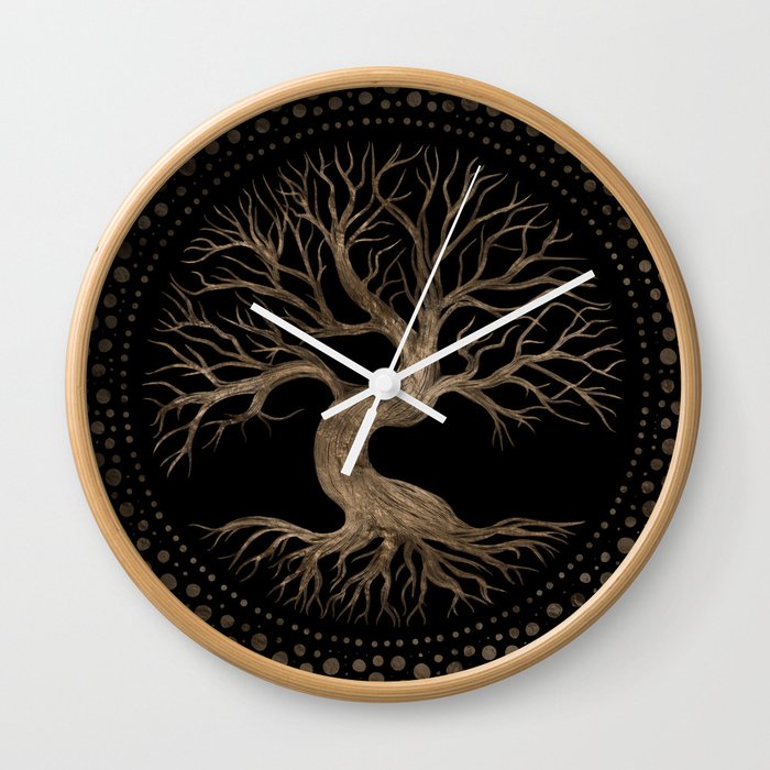 Tree of Life - Yggdrasil  Wall Clock
