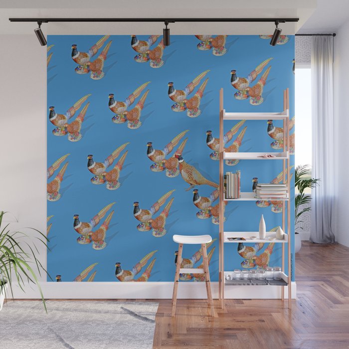 PHEASANTS Wall Mural