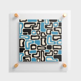 Retro Mid Century Modern Abstract composition 455 Floating Acrylic Print