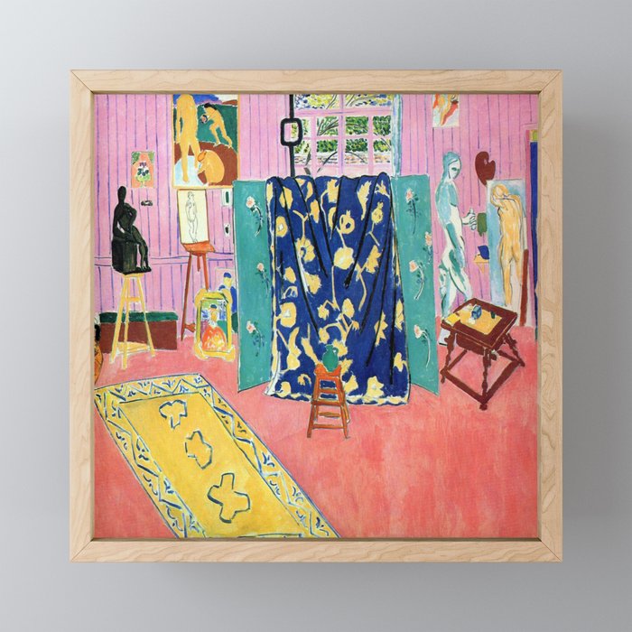 Henri Matisse The Pink Studio Framed Mini Art Print