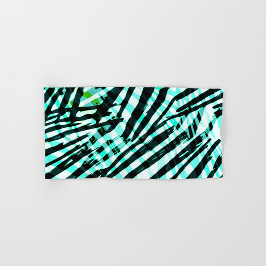 cyan confusion Hand & Bath Towel