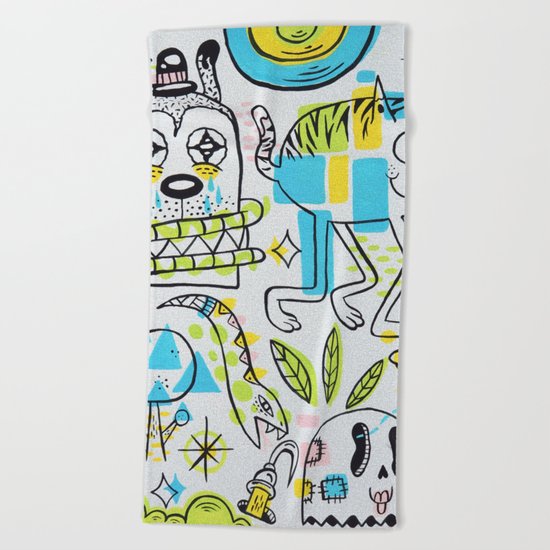 Shape Shifters Beach Towel