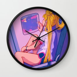 "Getaway" Sailor Moon Wall Clock