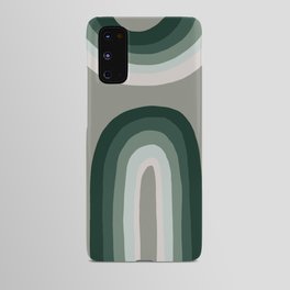 Green Rainbows - Minimal design Android Case