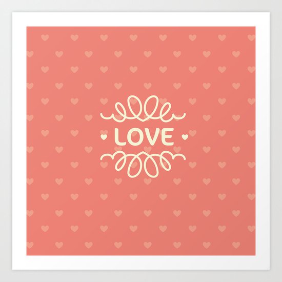 LOVE Art Print