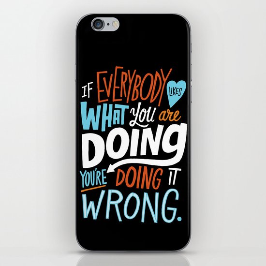 Doing it Wrong iPhone & iPod Skin