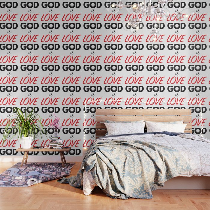 God Is Love Wallpaper By Plushism Society6