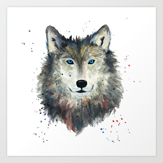 Wolf Art Print