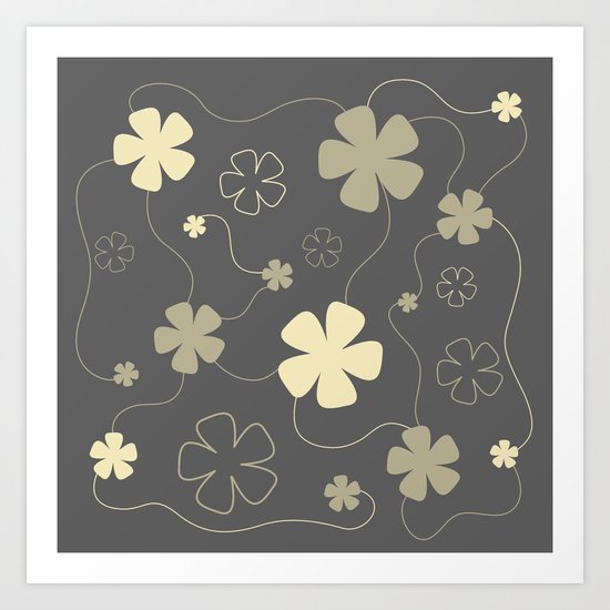 Flower fantasy Art Print