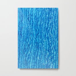 Liquid Clean Blue Ocean Dropping Marble Metal Print | Abstract Meaning, Abstractgifts, Bluelovers, Bluegifts, Blueocean, Cute Wallpapers, Abstract Art, Abstract Marble, Free Spirit, Blueart 
