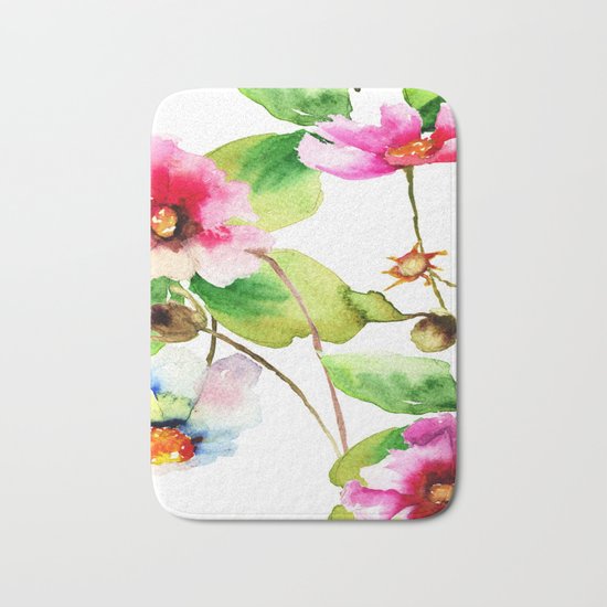 Flowers 03 Bath Mat