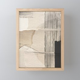 Paper Abstract Framed Mini Art Print