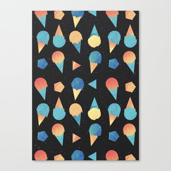Cosmic Cream Canvas Print