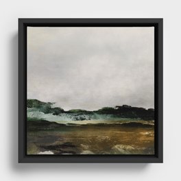 Verte 2 Framed Canvas