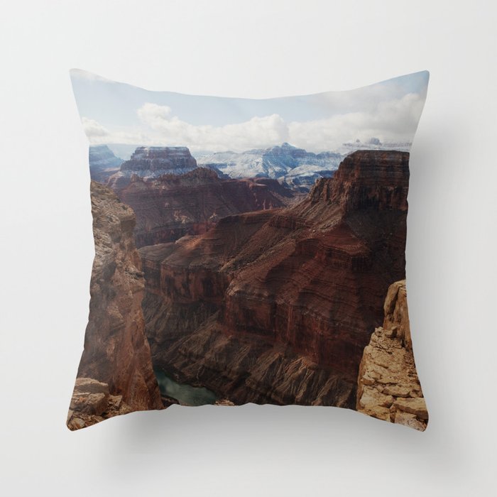Marble Canyon Throw Pillow