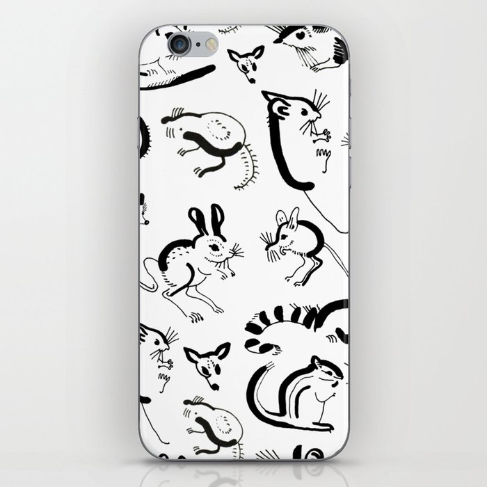 Funny little animals iPhone Skin