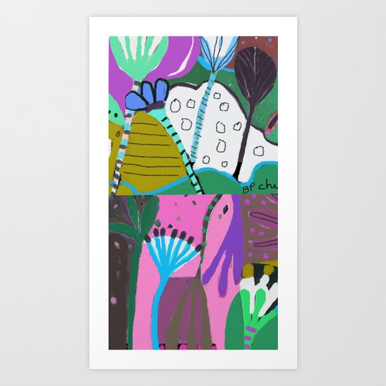 Exotic Jungle Art Print