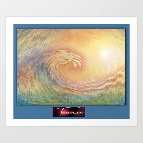 Cosmic Wave Art Print