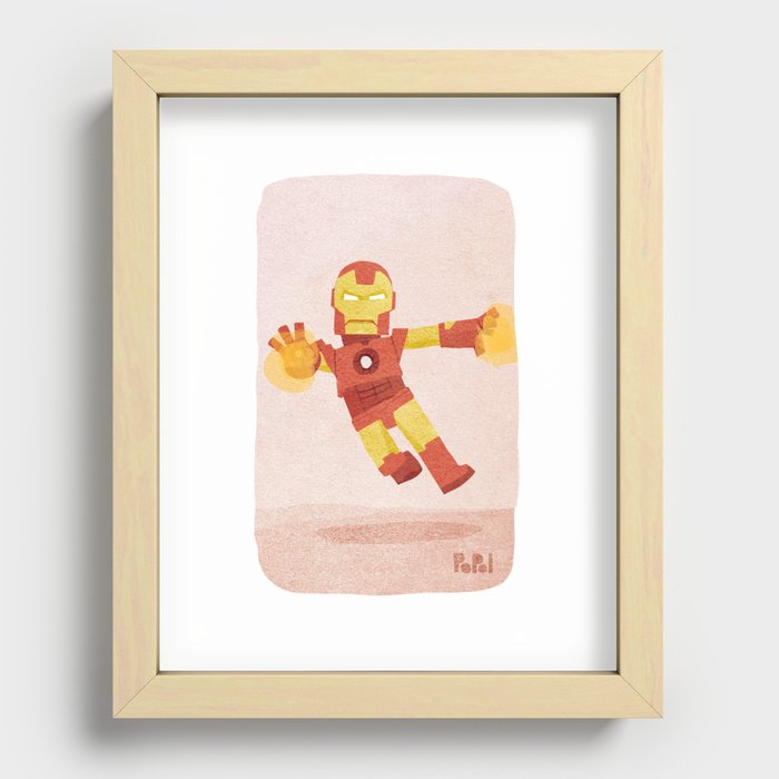 Ironman Recessed Framed Print