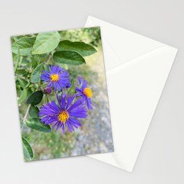 Purple Flower Stationery Cards